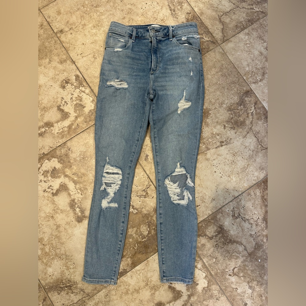 Abercrombie & Fitch Light Blue Denim